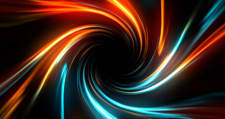 concept swirly tunel abstract background