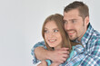 © aletia2011 - Portrait of happy young couple posing at home