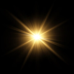 Wall Mural - vector transparent sunlight special lens flare light effect. png. vector illustration.