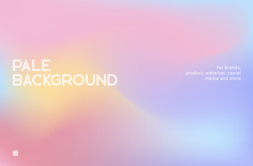 Wall Mural - Gradient pastel vintage vector background