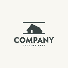 Wall Mural - house logo design
