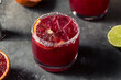 © Brent Hofacker - Refreshing Boozy Blood Orange Margarita