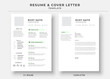 © Gentle Graphix - Resume and Cover Letter, Minimalist resume cv template, Cv professional jobs resumes