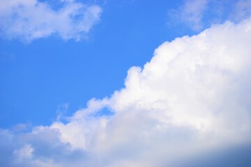 blue sky with clouds