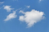 Fototapeta Niebo - white clouds in the sky