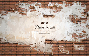 Wall Mural - beautiful block brick wall pattern texture background