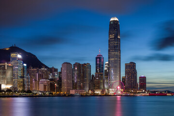 The International Finance Centre is the second tallest building in Hong Kong at a height of 415 m, behind the International Commerce Centre in West Kowloon, and the 31st-tallest building in the world.