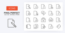 File Line Icons 256 X 256