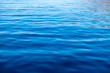 © Rawf8 - Sea water surface calm with small ripples. Still ocean, deep blue color background,