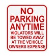 © New Africa - Traffic sign NO PARKING on white background, illustration