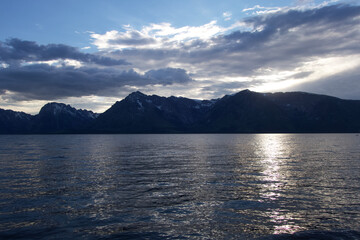 Lake sunset