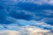 © Xookits - Blue cloudy sky before the evening