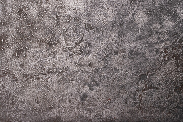 Wall Mural - antique platinum background, old metal surface with damage and scratches