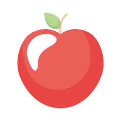 Poster - red apple icon