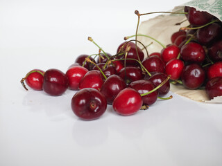 Wall Mural - sweet cherry fruit food