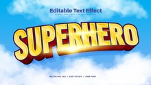 Superhero Text Effect