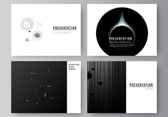 Wall Mural - vector layout of the presentation slides design business templates, multipurpose template for presen