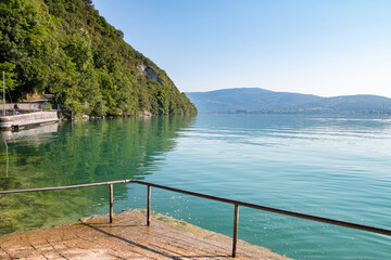 Wall Mural - Lac du Bourget depuis le port de Bourdeau