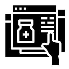 website glyph icon