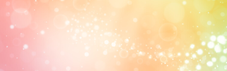 Wall Mural - colorful background with bokeh for summer background, christmas background