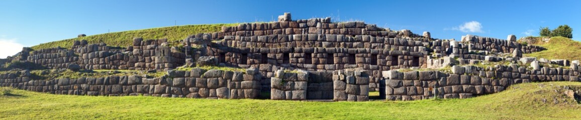 Wall Mural - Sacsayhuaman, Inca ruins in Cusco or Cuzco town, Peru