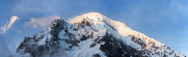 Wall Mural - mount Salkantay or Salcantay Andes mountains in Peru