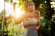 © Rawpixel.com - A woman exercising in the park