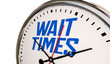 Wait Times Clock Your Turn Coming Anticipation Waiting 3d Illustration