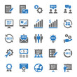 © Graphic Mall - Two color icons for SEO & Web.