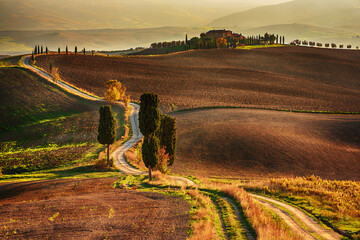 Wall Mural - Gladiator road in Italy