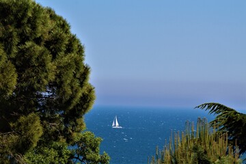 view from the sea