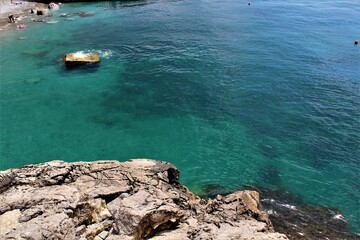 boat in the region sea