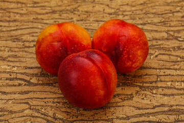 Ripe sweet tasty Nectarine fruit