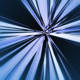 Fototapeta Do przedpokoju - Illustration of hyper speed traveling,star trails glowing light beam,warp speed light and  time travel tunnel.Abstract futuristic motion background.