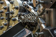 © evgeny - Machine for producing various springs with a spring in the workplace