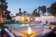 © Trinette Reed/Stocksy - Backyard of modern design home with pool