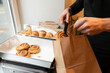 © Hernandez & Sorokina/Stocksy - Chef Putting Pastry In The Bag