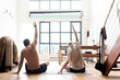 © Helene Cyr/Stocksy - Yoga on a mat
