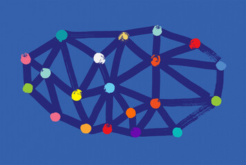 Illustration of Network or Algorithm