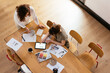 © BONNINSTUDIO/Stocksy - Interior designers choosing samples during work