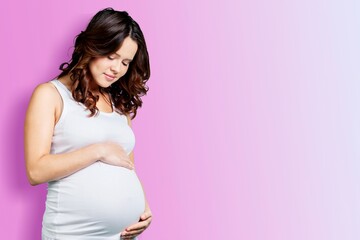 Wall Mural - Pregnant.