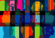 © The Laundry Room/Stocksy - Abstract colorful overlapping head profiles pattern