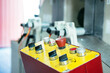 © David Prado/Stocksy - Control panel of industrial machine