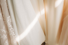 Clean And Airy Fabric For Wedding Dresses