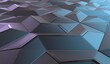 © Denis Kirichkov/Stocksy - Graphic gradient color geometric pattern perspective view. 3D illustration of a fragment of a seamless pattern.