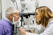 © Marco Govel/Stocksy - Ophthalmology clinic