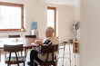 © Hernandez & Sorokina/Stocksy - Senior Man Drinking Tea