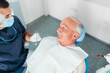 © Studio Firma/Stocksy - An Old Man in a Dentist's Office