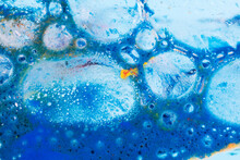 Abstract Colorful Background Made With Paint In Water
