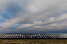 Photovoltaic Modules And The Dramatic Sky